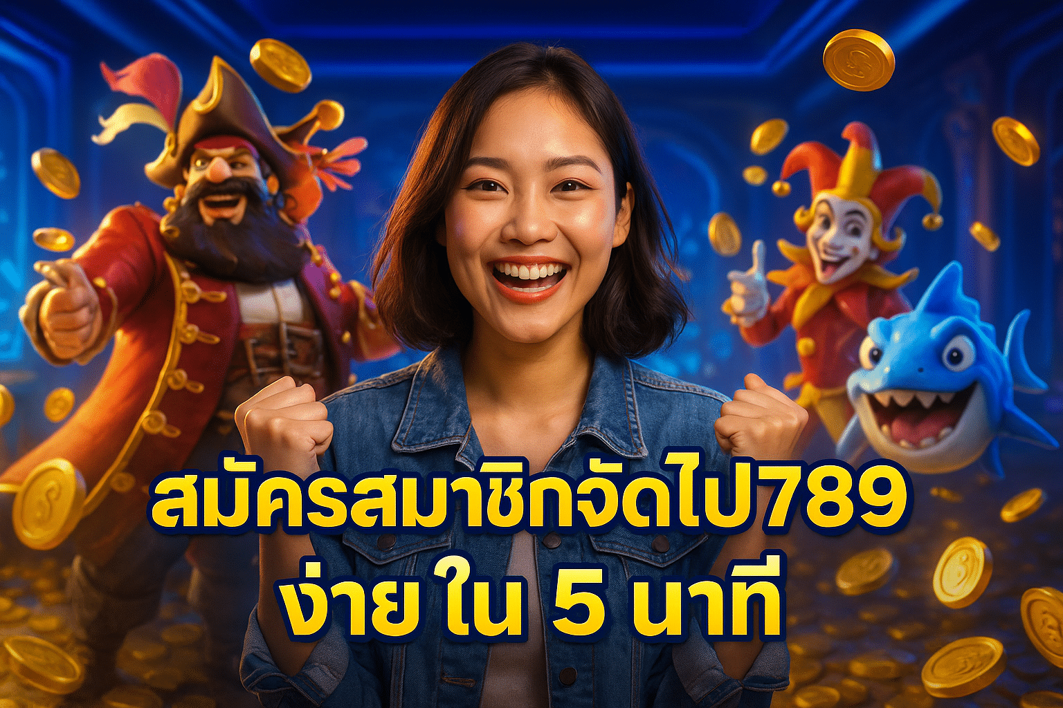 สมัครสมาชิกจัดไป789 ง่ายใน 5 นาที