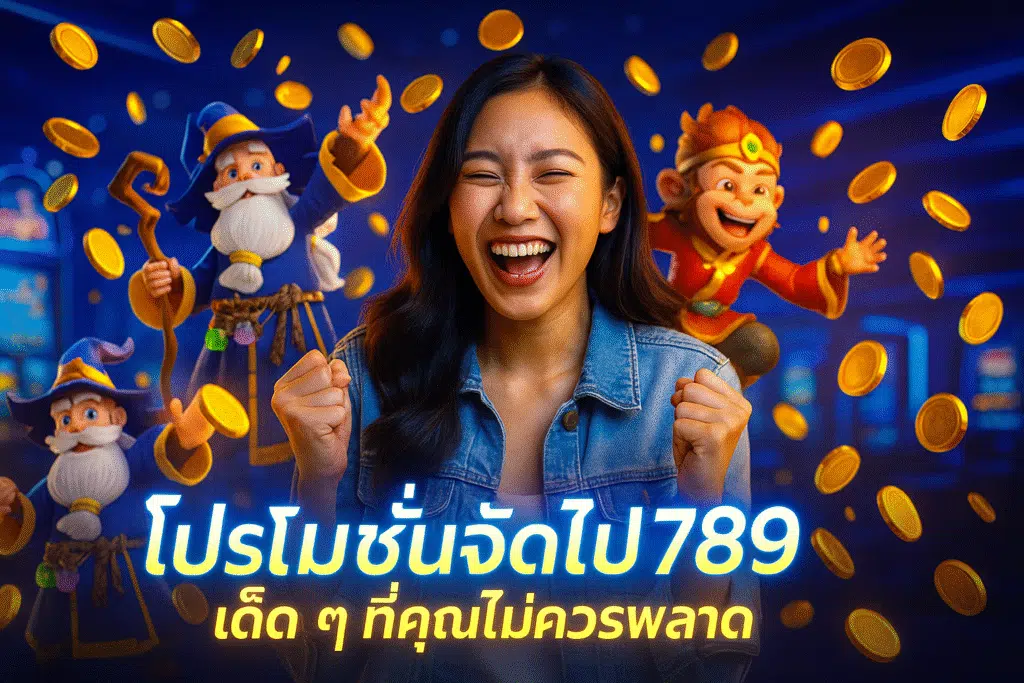 โปรโมชั่นจัดไป789 เด็ด ๆ ที่คุณไม่ควรพลาด
